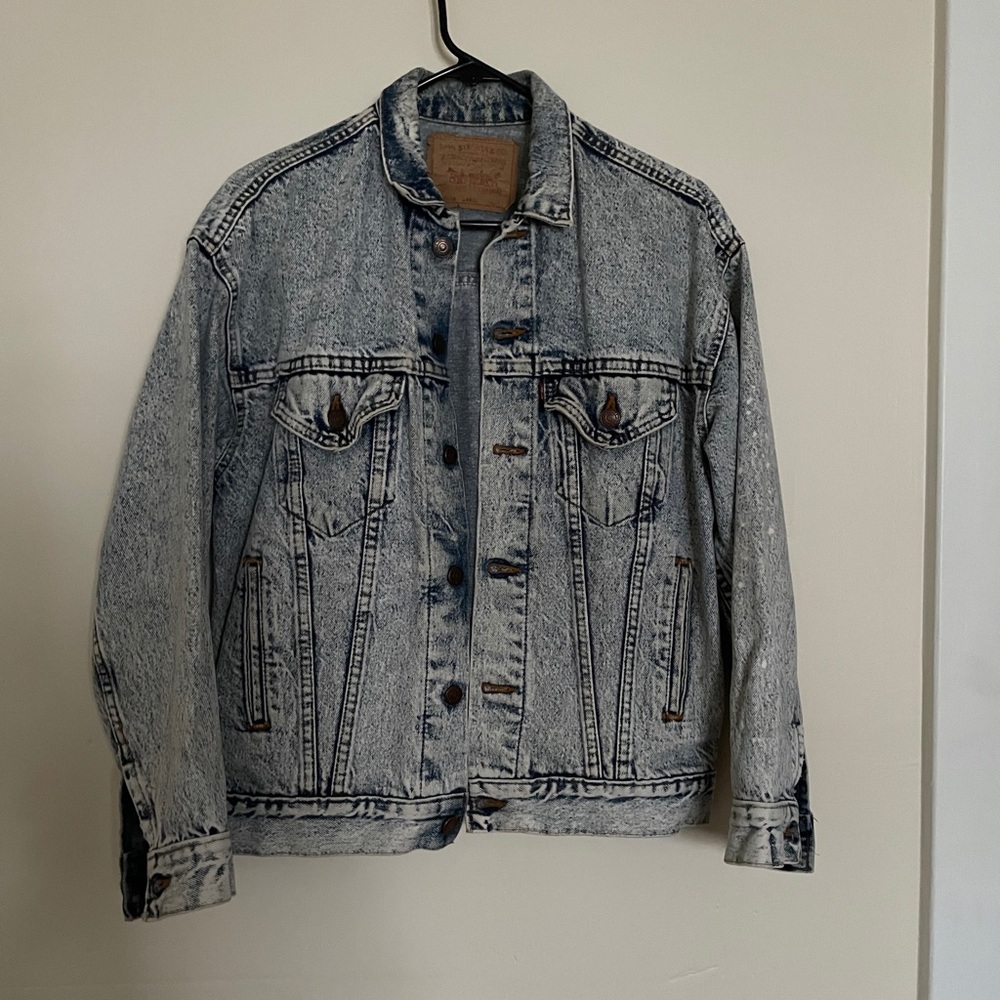 VTG Levi’s Acid Wash Denim Jacket